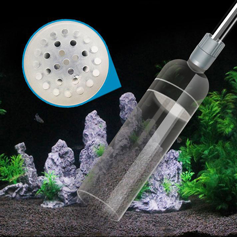 Marine Aquarium Vacuum - 1Pc Semi-automatic Aquarium Clean Vacuum Water