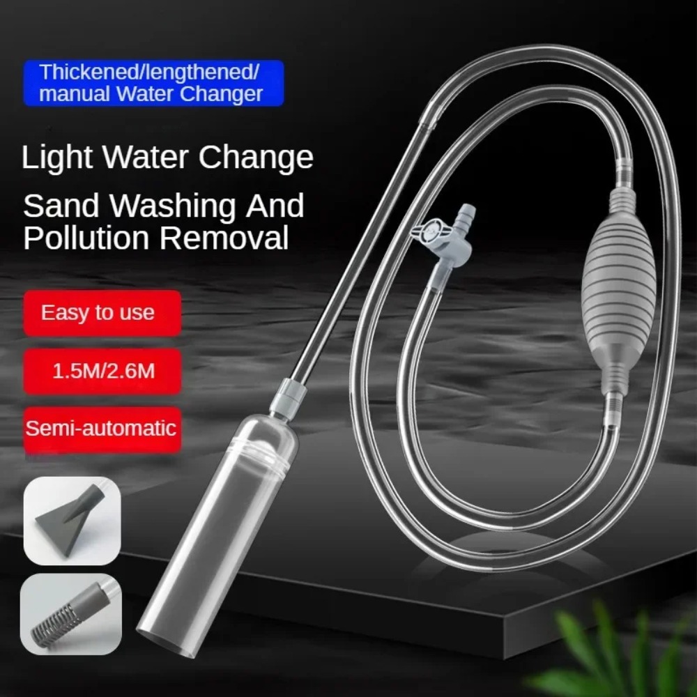 Marine Aquarium Vacuum - Aquarium Siphon Vacuum Cleaner Fish Tank