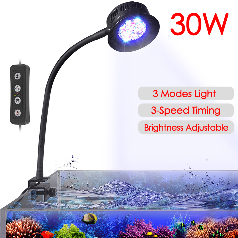 Marine Aquarium Tanks - 30W Aquarium Fish Tank Sea Water