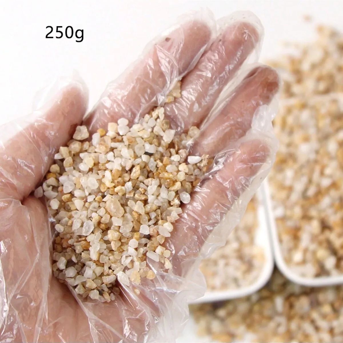 1pc-250g Natural Crystals Grav - Aquarium Marine Sand recension och pris