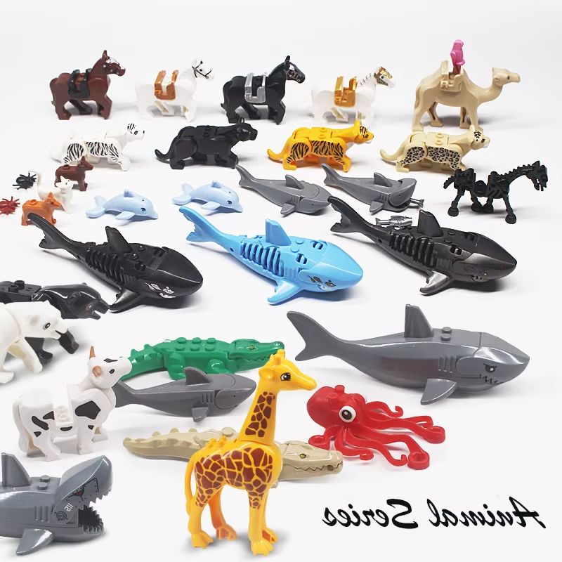 MOC 2025 New 1PCS Printed Zoo  - Marine Zoo recension och pris