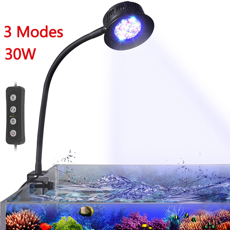 30W Dimmable Lighting Marine L - Marine Aquarium Timing recension och pris