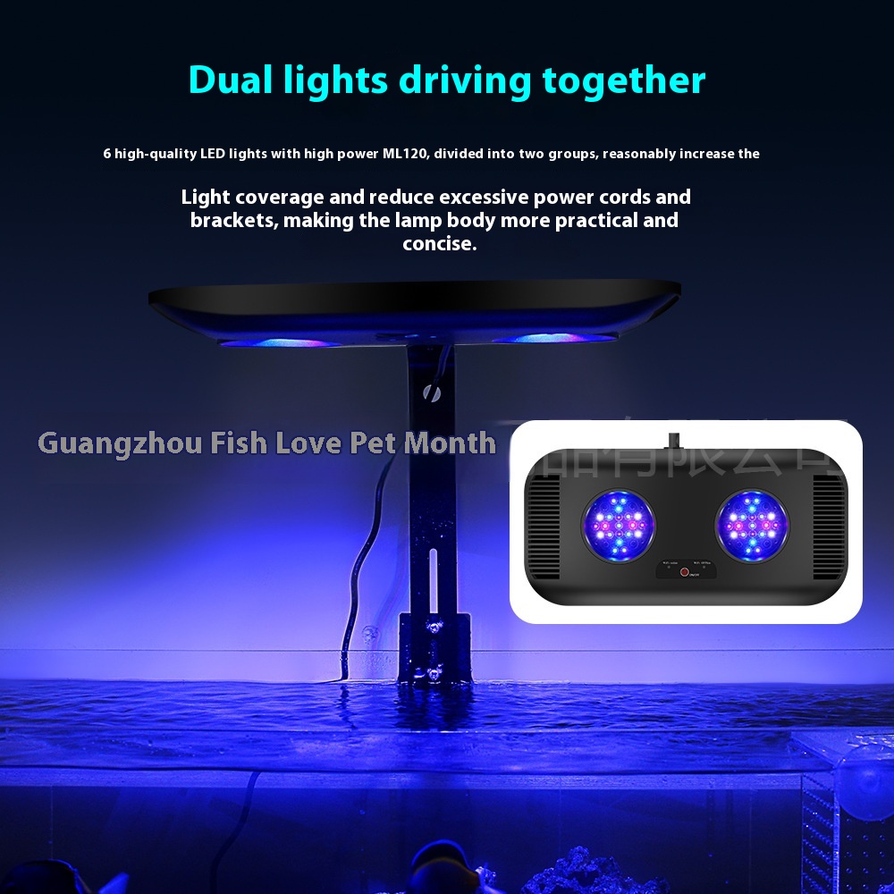 Jebao Marine Light WiFi Coral  - Marine Aquarium Tanks recension och pris