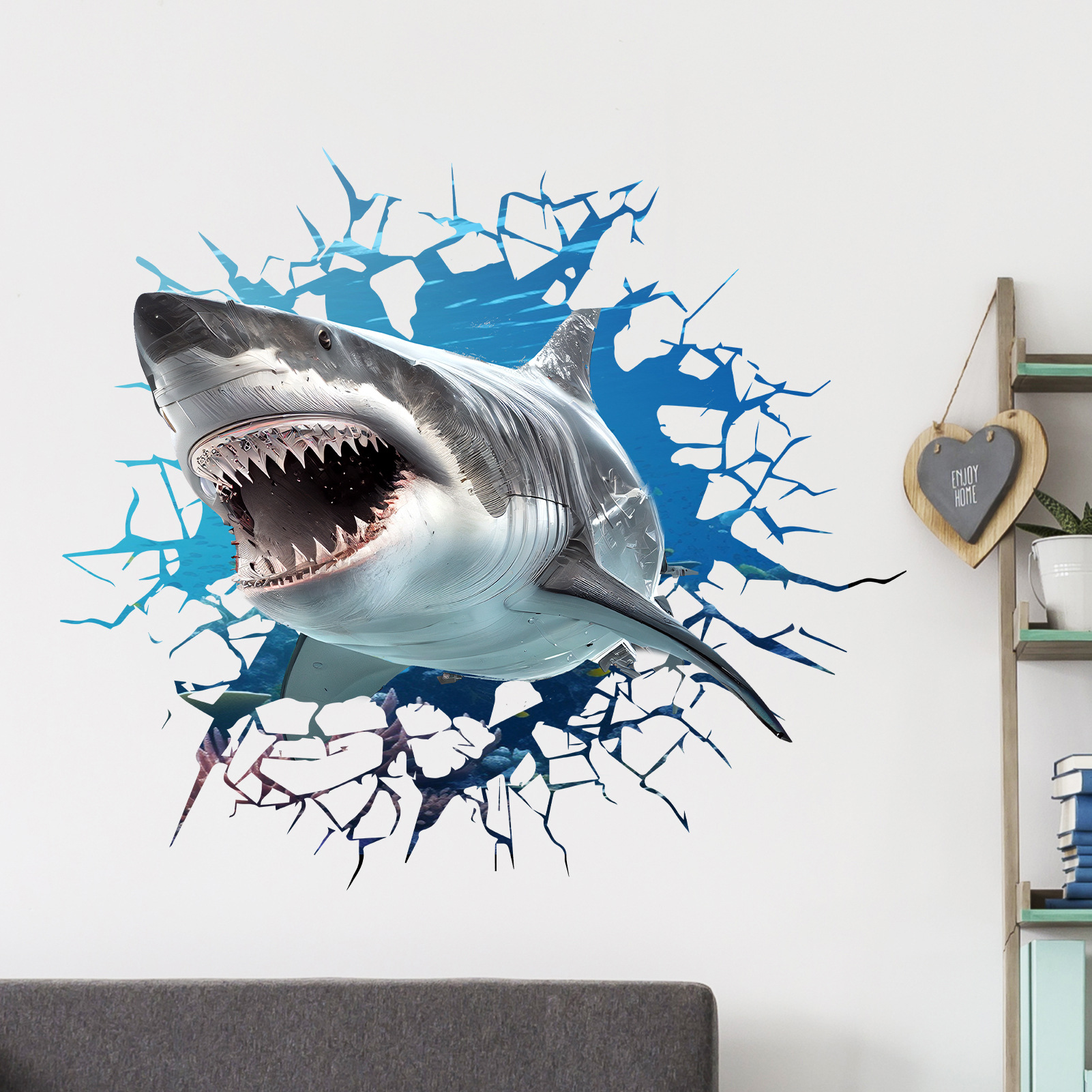 Marine Animal Shark Broken Wal - Marine Zoo recension och pris