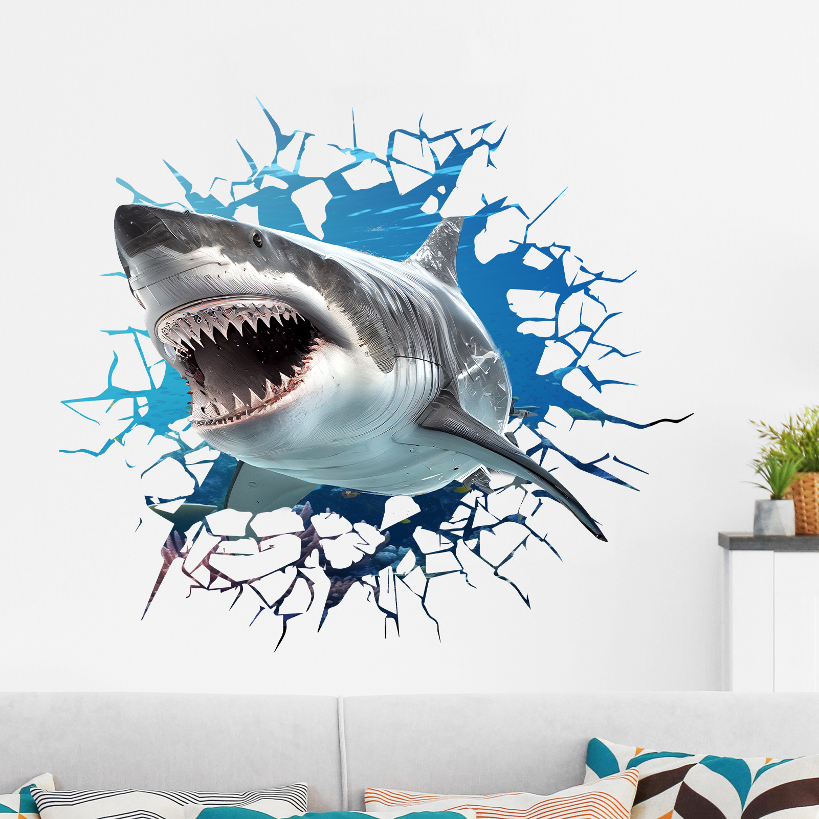 Marine Animal Shark Broken Wal - Marine Zoo recension och pris