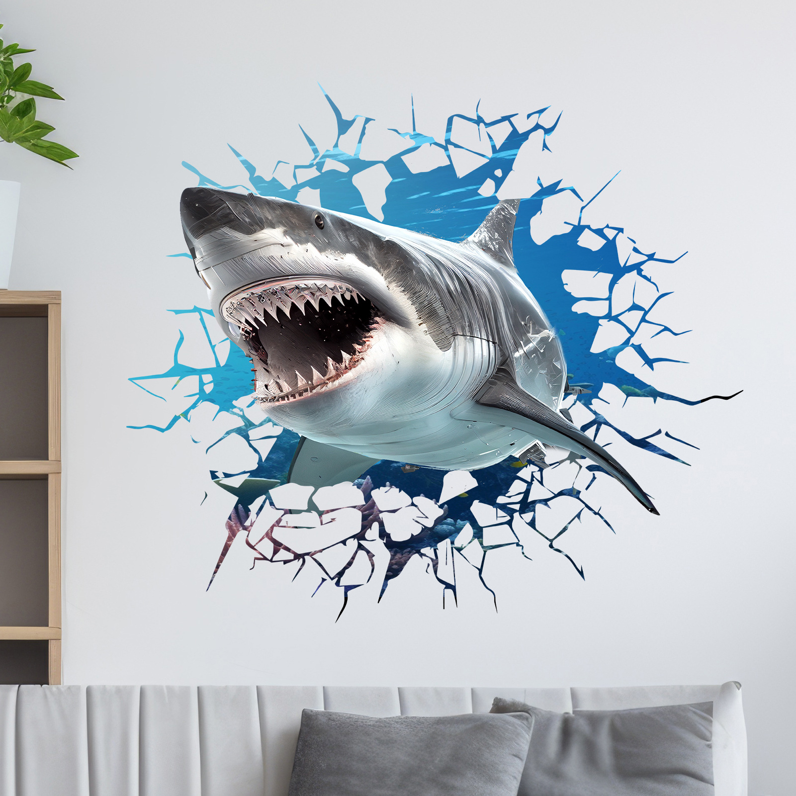 Marine Animal Shark Broken Wal - Marine Zoo recension och pris