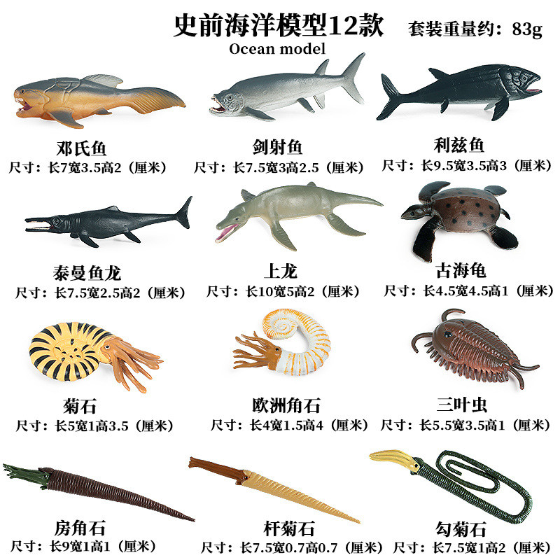 12Pcs Mini Wild Jungle Zoo Mar - Marine Zoo recension och pris