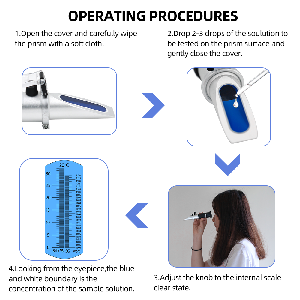 Seawater Refractometer ATC 0-2 - Refractometer Salinity recension och pris