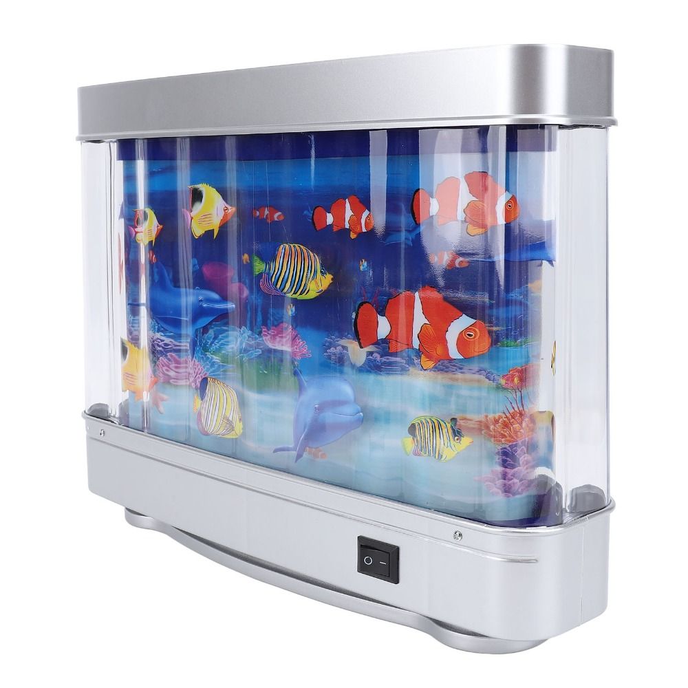 ​Relaxing​ LED Fake Fish Tank  - Marine Life Aquariums recension och pris