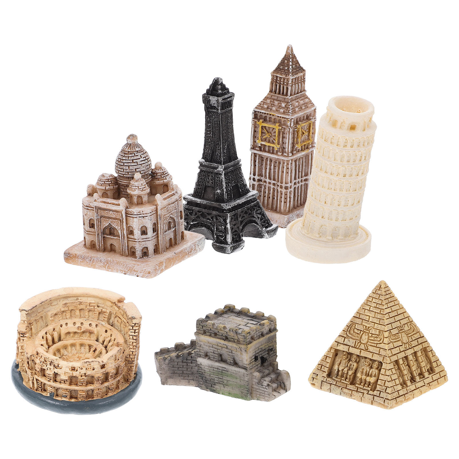 7Pcs Roman Sculpture Set Minia - Aquarium & Marine Science Center recension och pris