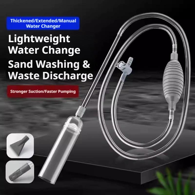 Manual Aquarium Siphon Fish Ta - Aquarium Marine Sand recension och pris