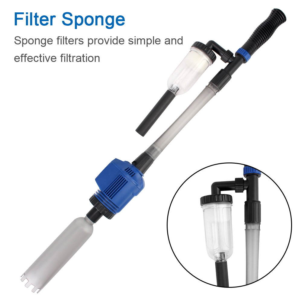 Vacuum Gravel Water Changer US - Marine Aquarium Vacuum recension och pris