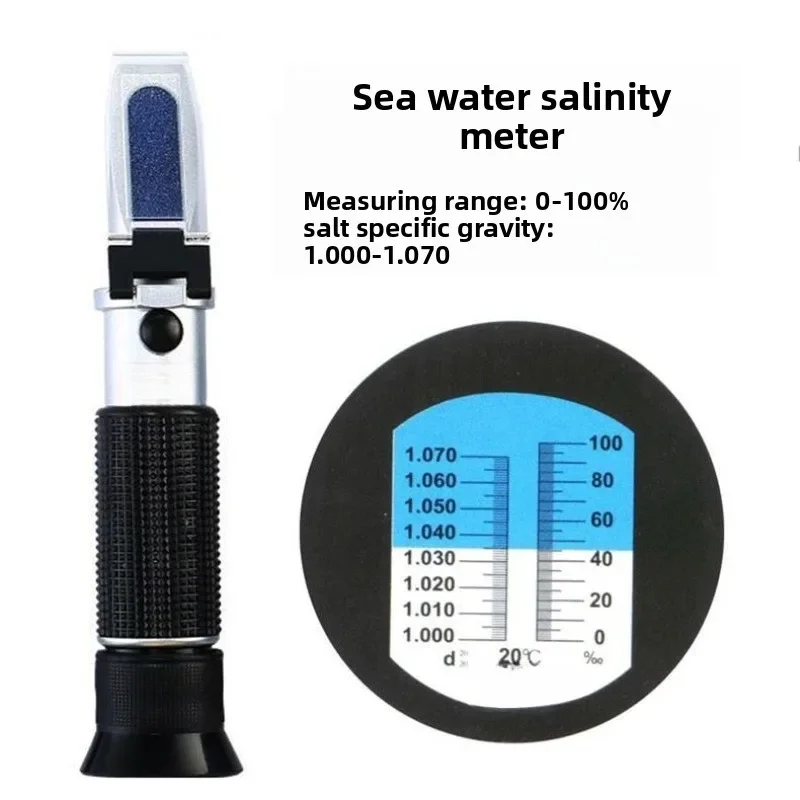 Handheld seawater salinity met - Refractometer Salinity recension och pris