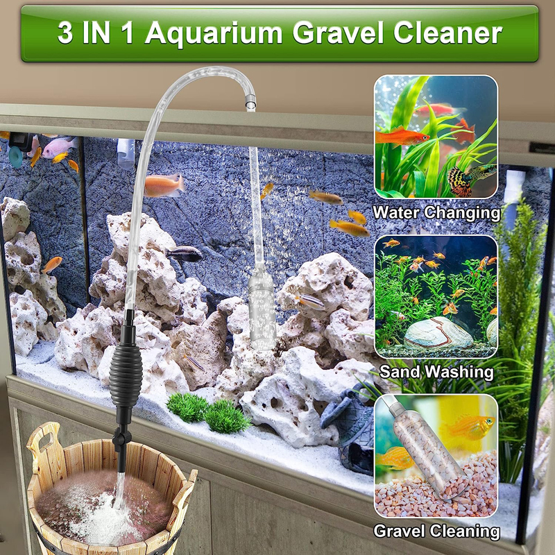 Fish Tank Water Changer Aquari - Aquarium Marine Sand recension och pris