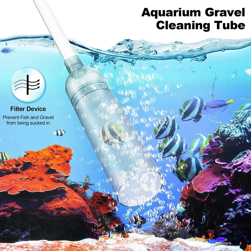 Fish Tank Water Changer Aquari - Aquarium Marine Sand recension och pris