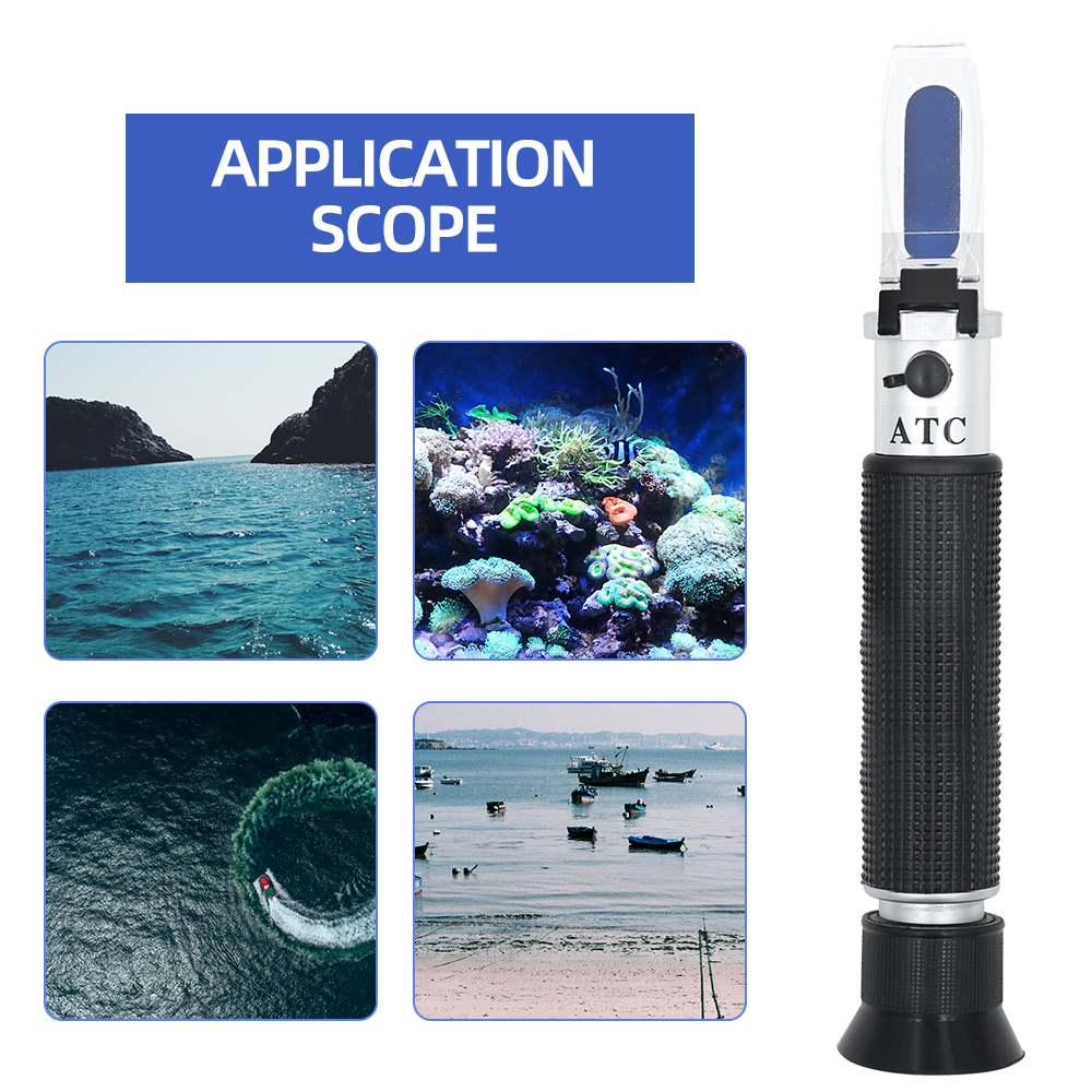 Salinity Refractometer 0-10% 1 - Refractometer Salinity recension och pris