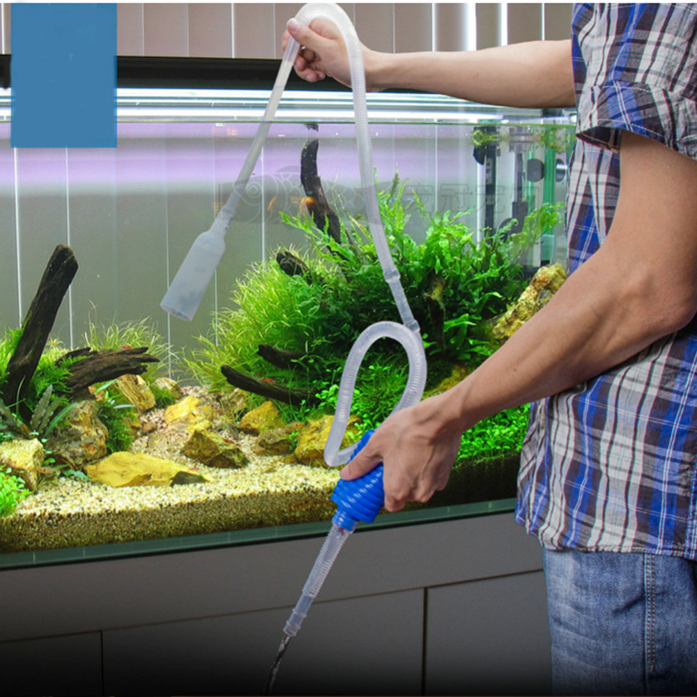 Aquarium Siphon Fish Tank Syph - Marine Aquarium Vacuum recension och pris