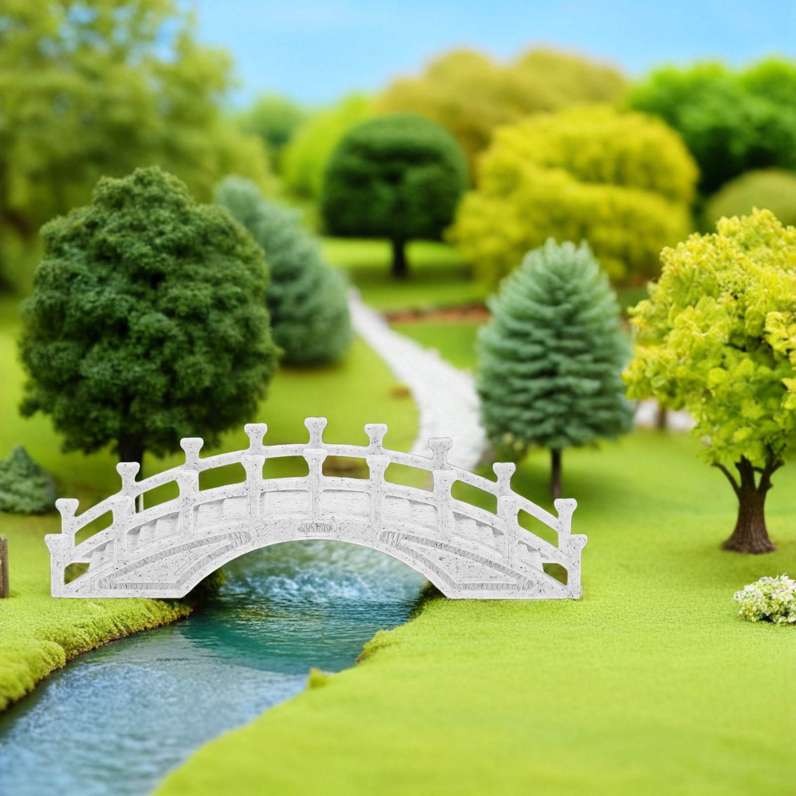 Miniature Garden Bridge Chines - Aquarium & Marine Science Center recension och pris