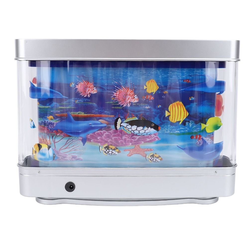 Decorative LED Fake Fish Tank  - Marine Life Aquariums recension och pris