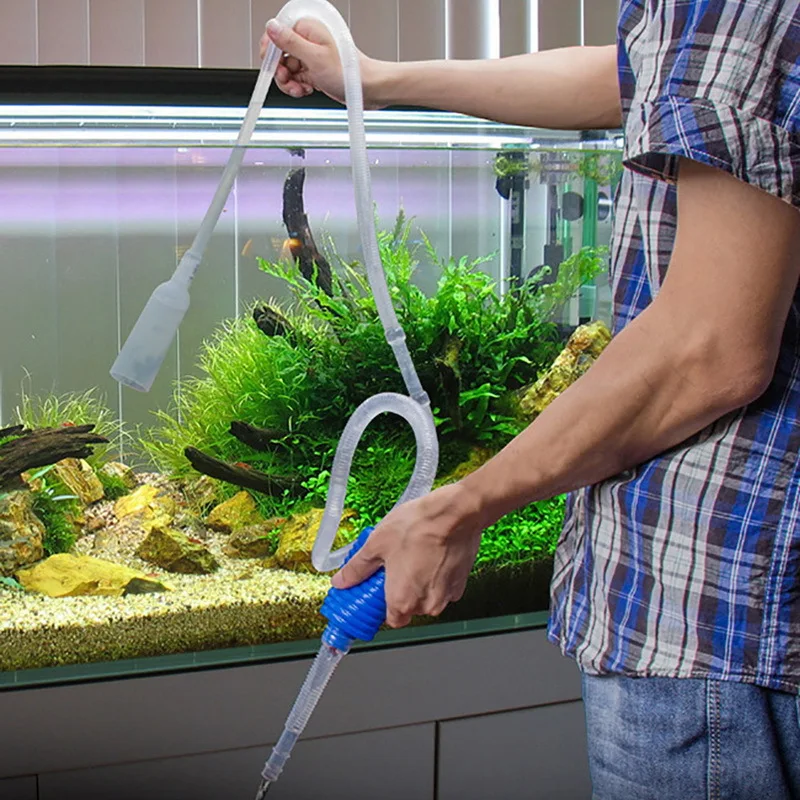 Aquarium Siphon Fish Tank Syph - Marine Aquarium Vacuum recension och pris