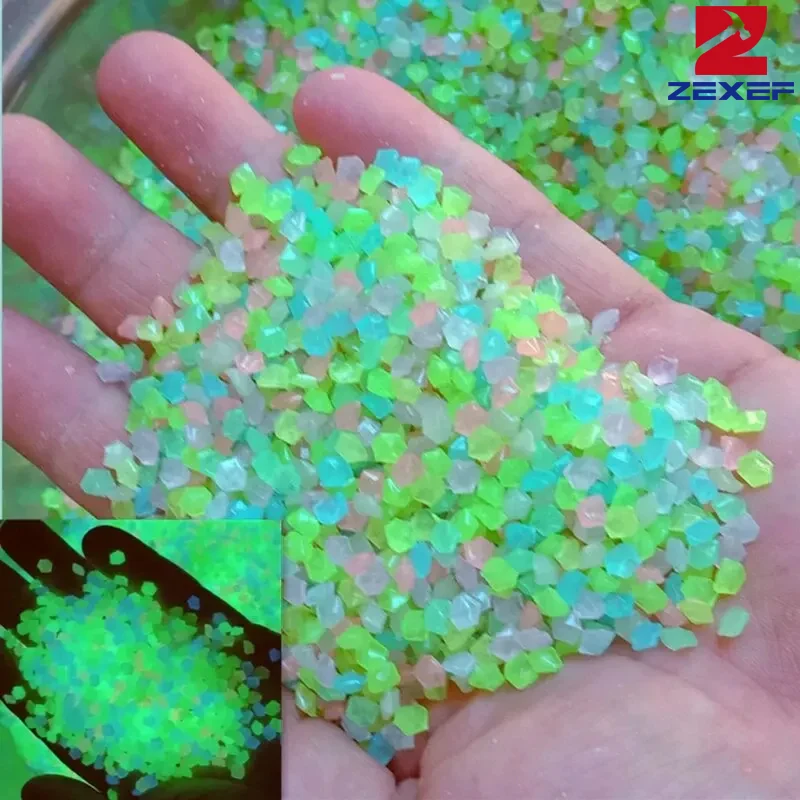 1000pcs 3-5mm Luminous Sand Gl - Aquarium Marine Sand recension och pris