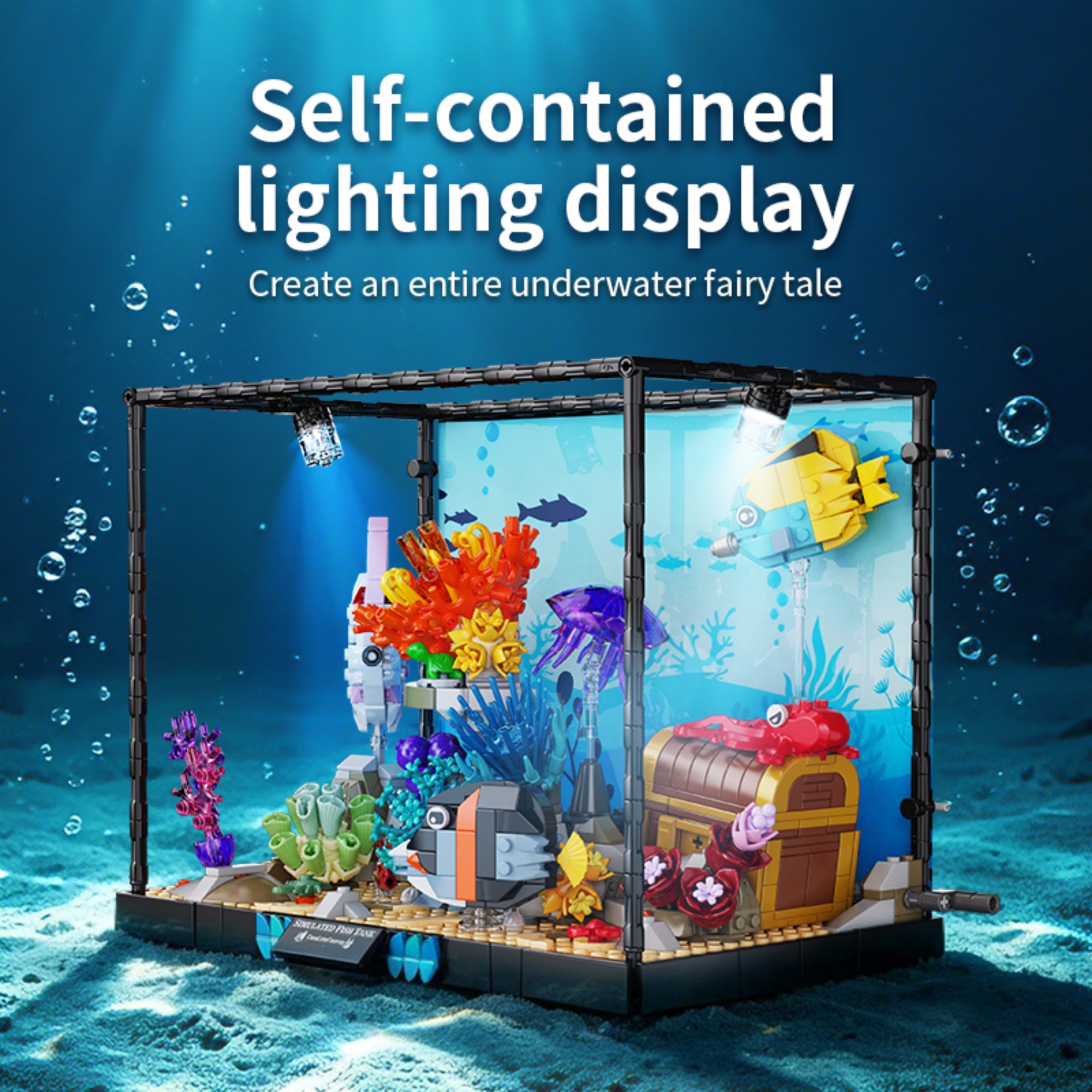 1318PCS Underwater Aquarium Bu - Marine Life Aquariums recension och pris