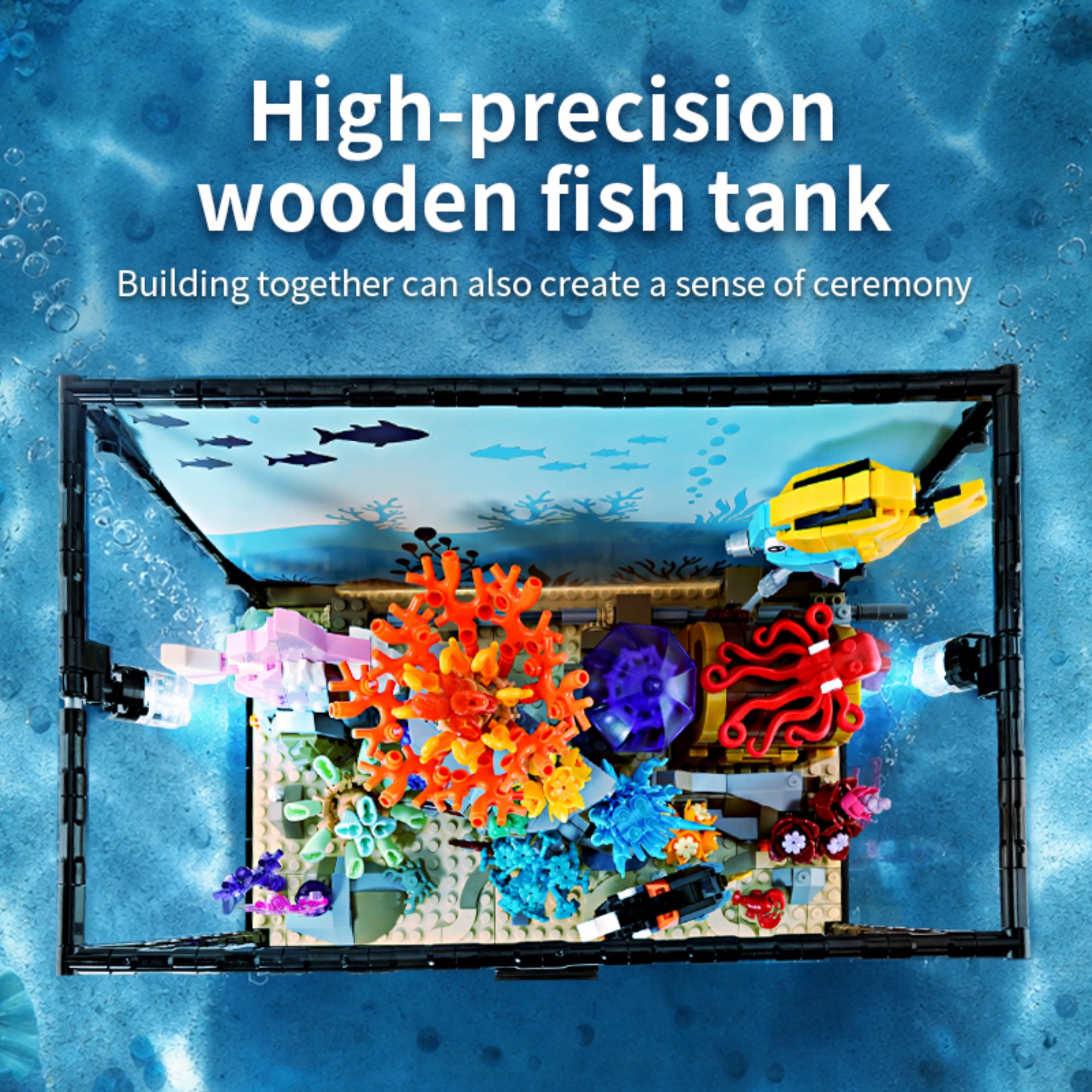 1318PCS Underwater Aquarium Bu - Marine Life Aquariums recension och pris