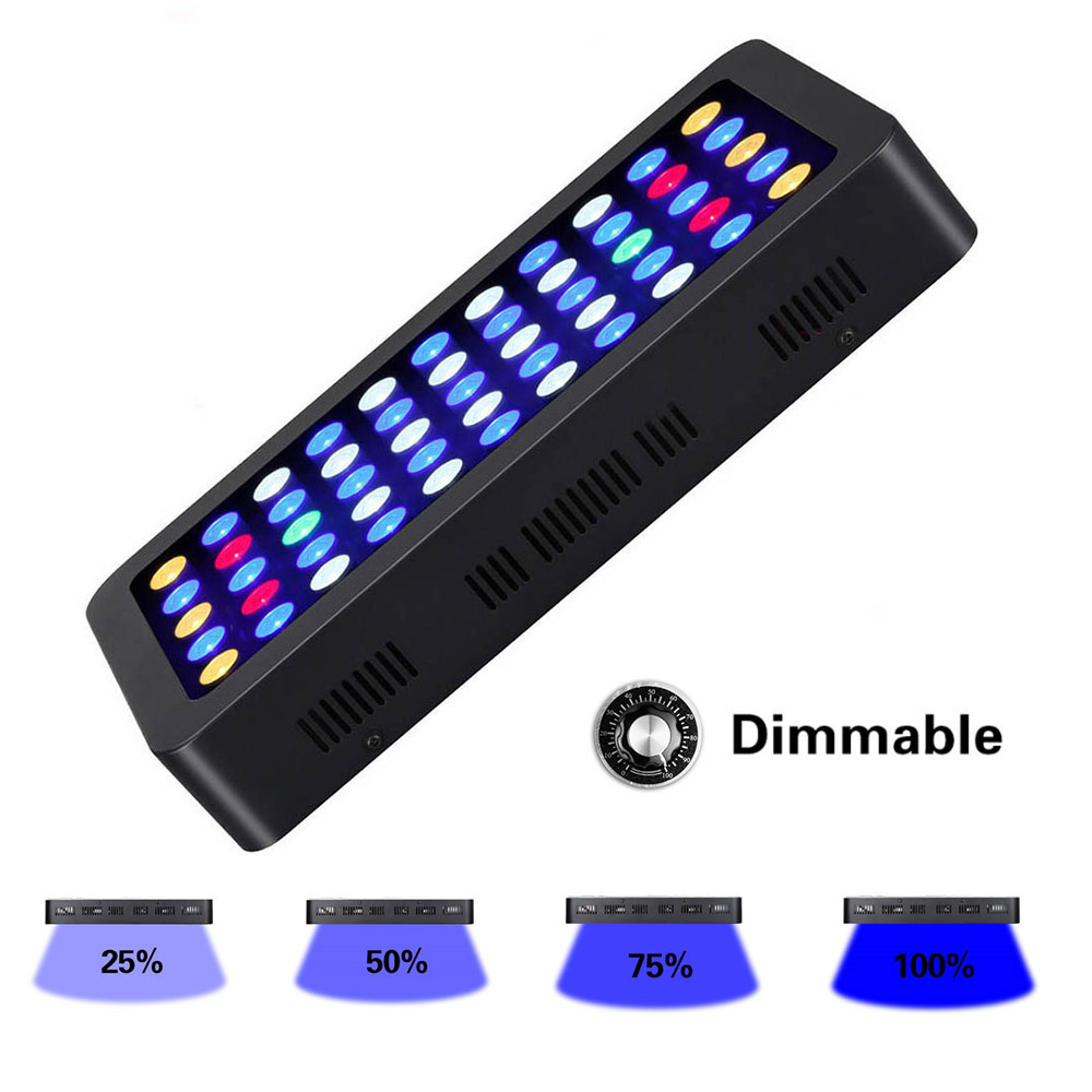 165W LED Aquariums Light Dimma - Marine Aquarium Tanks recension och pris