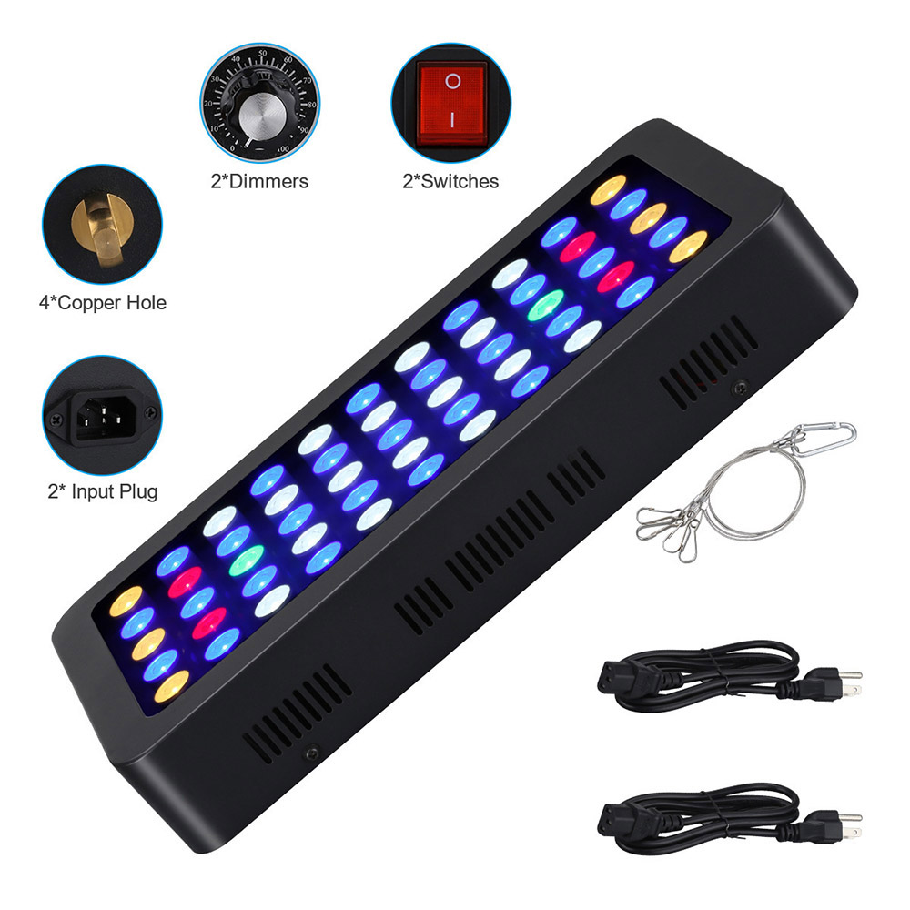 165W LED Aquariums Light Dimma - Marine Aquarium Tanks recension och pris