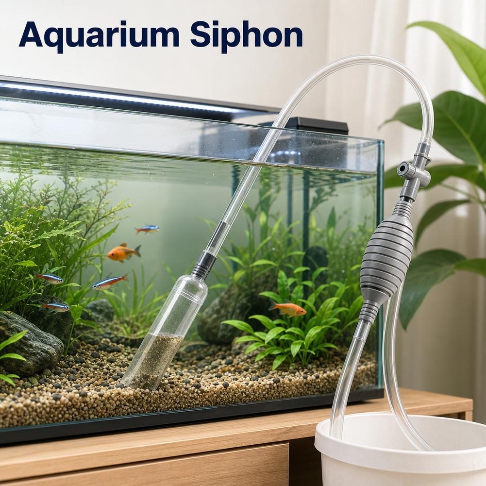 Manual Aquarium Water Changer  - Aquarium Marine Sand recension och pris