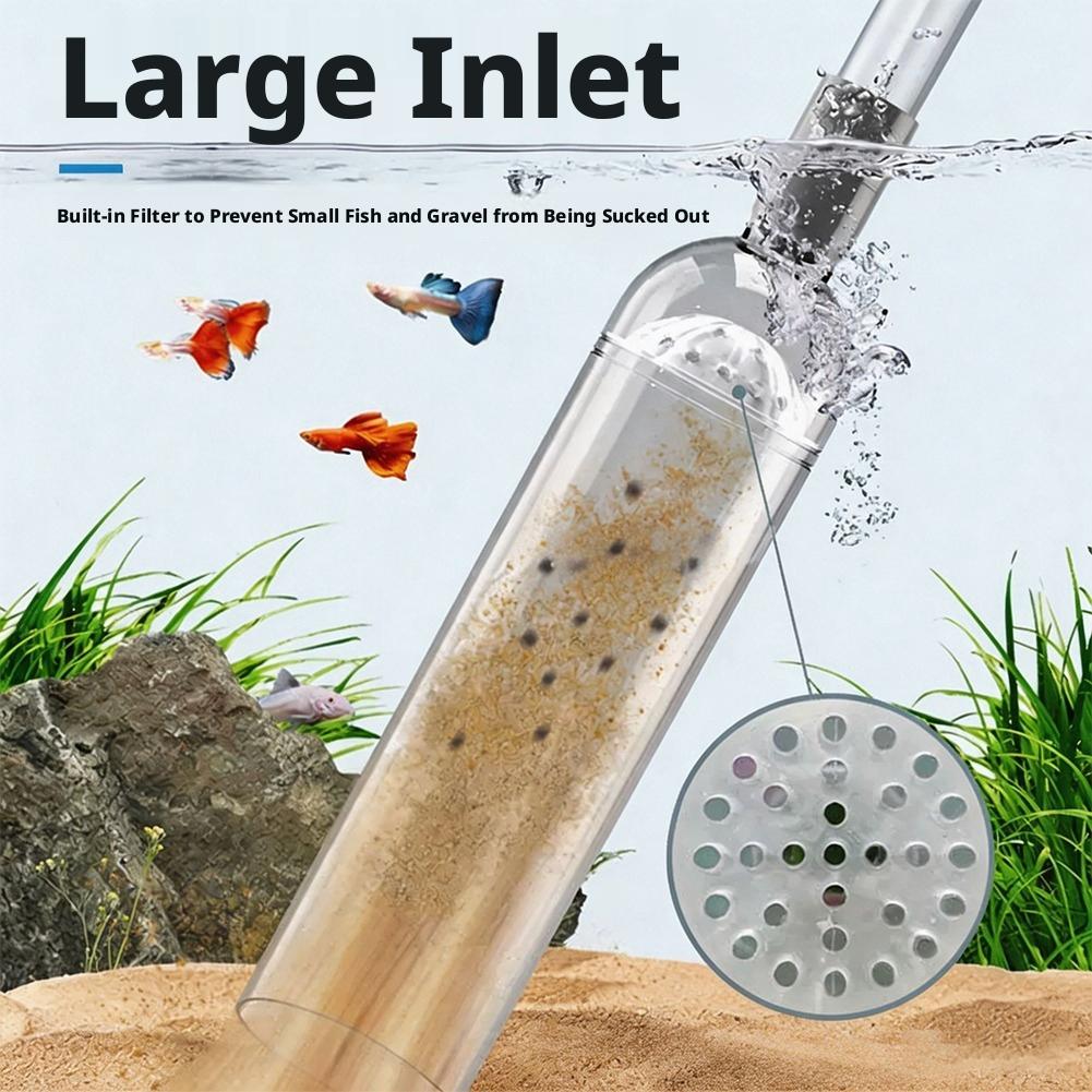 Manual Aquarium Water Changer  - Aquarium Marine Sand recension och pris