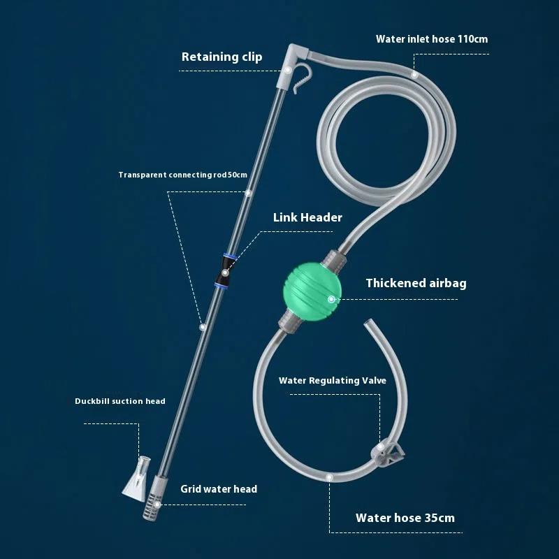 Aquarium Gravel Cleaner Syphon - Marine Aquarium Vacuum recension och pris