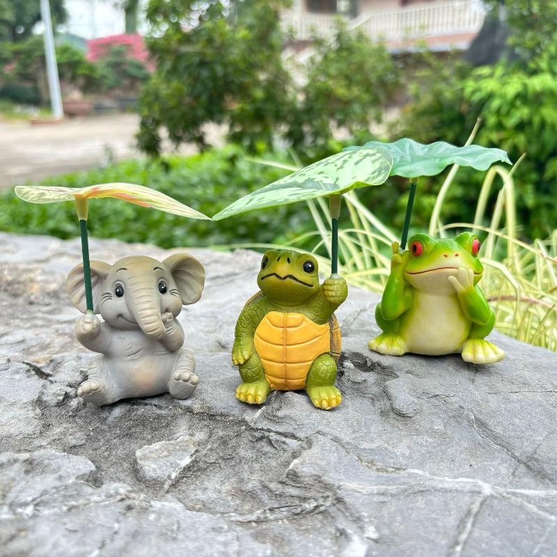 Cute Animal Figurines Set With - Marine Aquarium Kit recension och pris