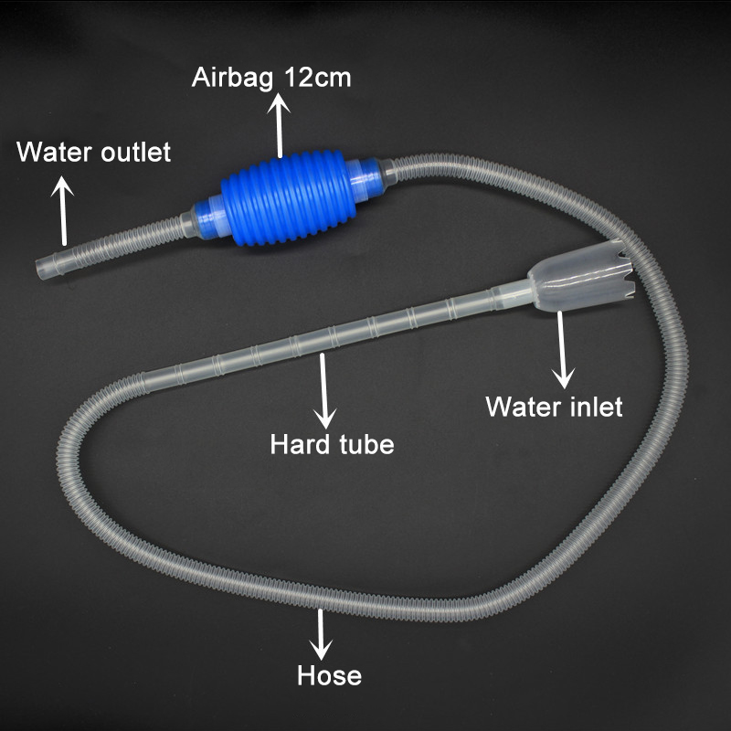 Aquarium Siphon Fish Tank Syph - Marine Aquarium Vacuum recension och pris