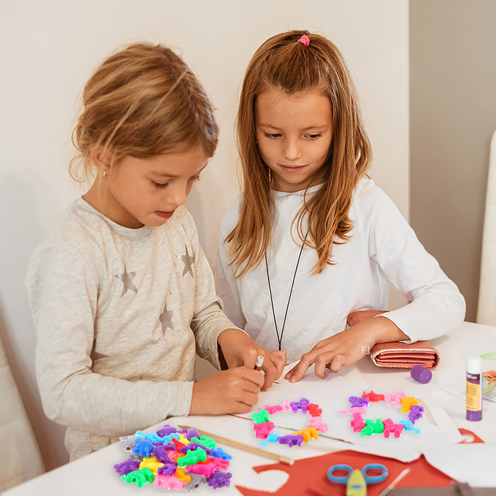 [YU]400 Pcs Mixed Animal Shape - Marine Zoo recension och pris
