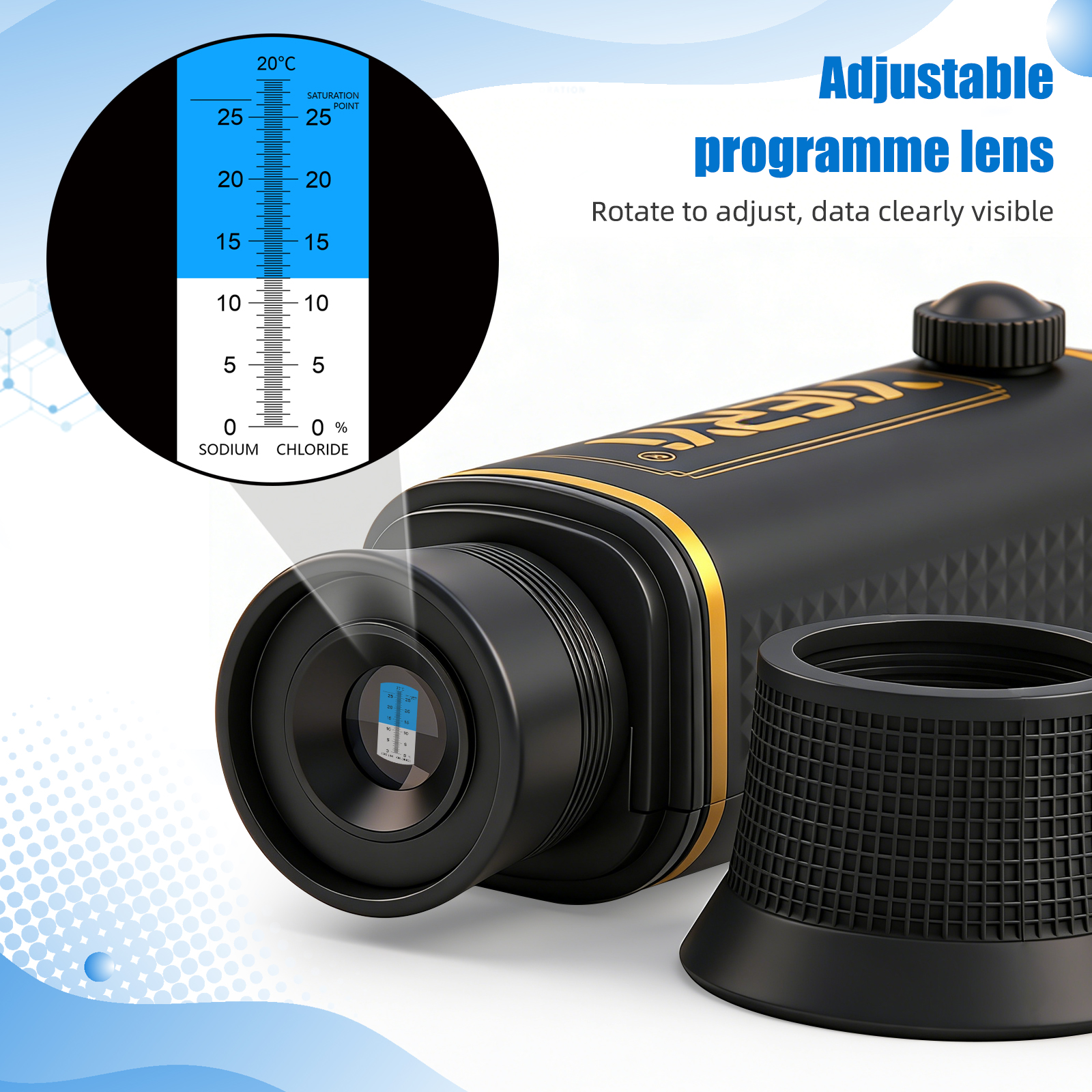 Yieryi 0-28% Salinity Refracto - Refractometer Salinity recension och pris