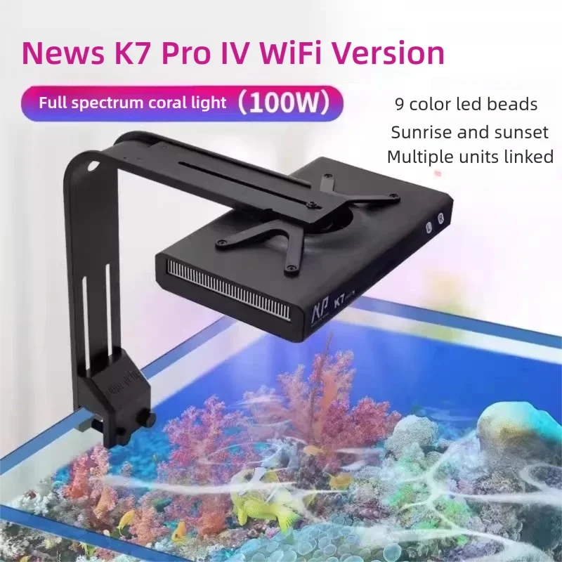 Noo-Psyche K7 Pro V4 WiFi Full - Marine Aquarium Tanks recension och pris