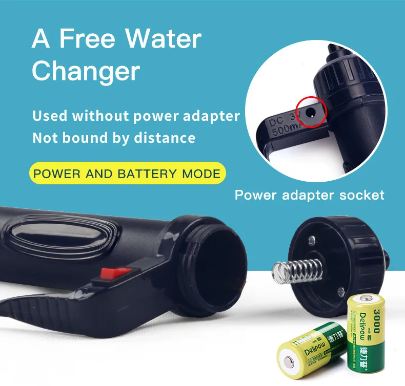 Electric Water Changer Vacuum  - Marine Aquarium Vacuum recension och pris