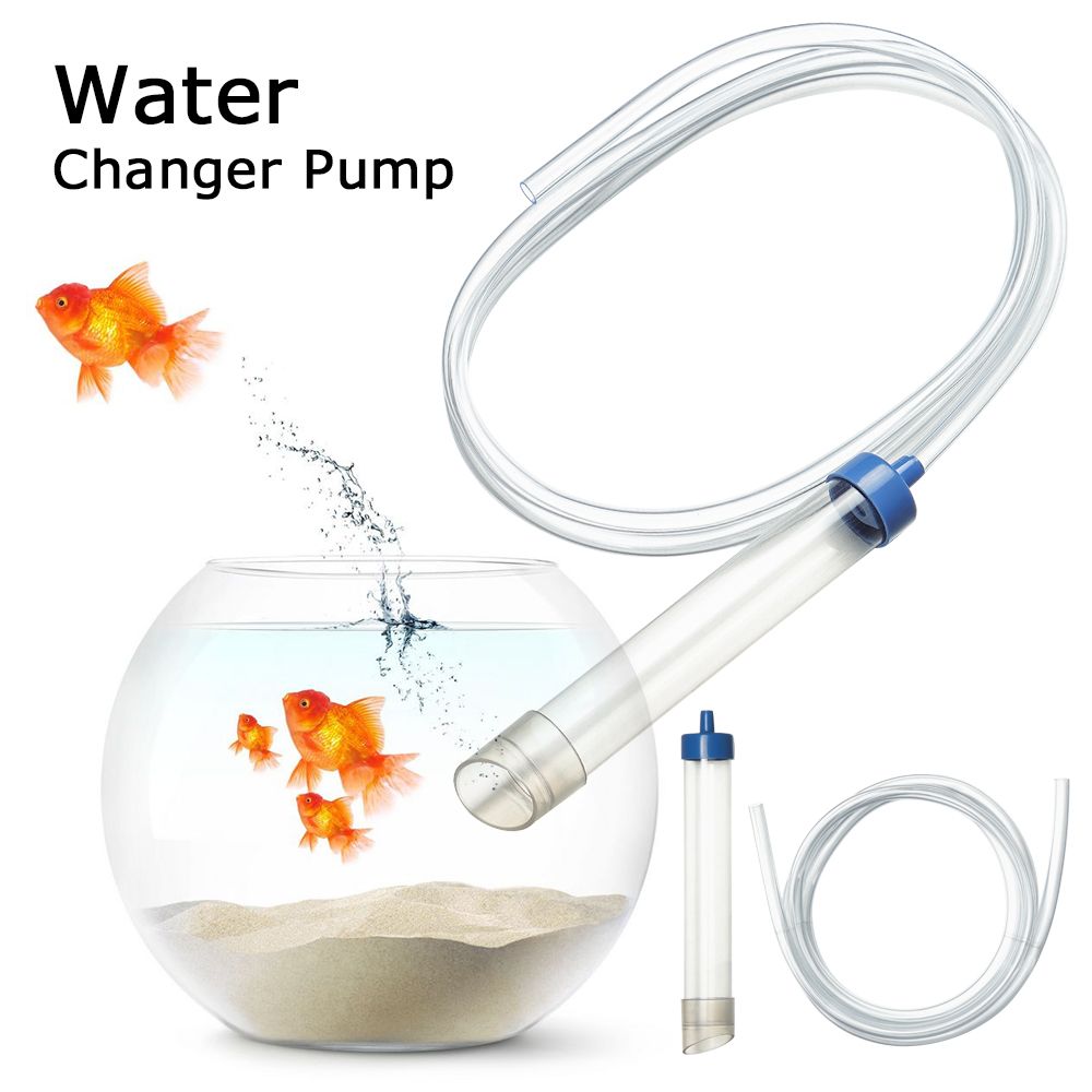 Portable Fish Vacuum Water Cha - Marine Aquarium Vacuum recension och pris