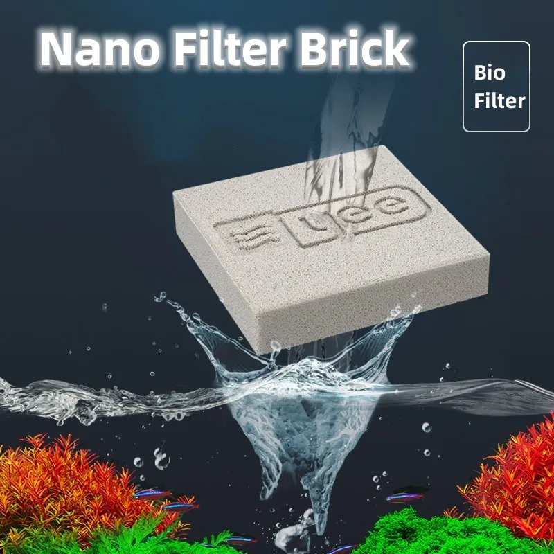 1/2pcs Fish Tank Nano Ceramic  - Marine Aquarium Tanks recension och pris