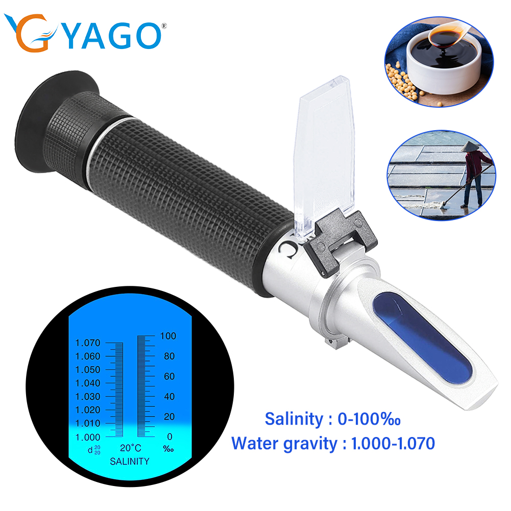Handheld Brix & Salinity Meter - Refractometer Salinity recension och pris