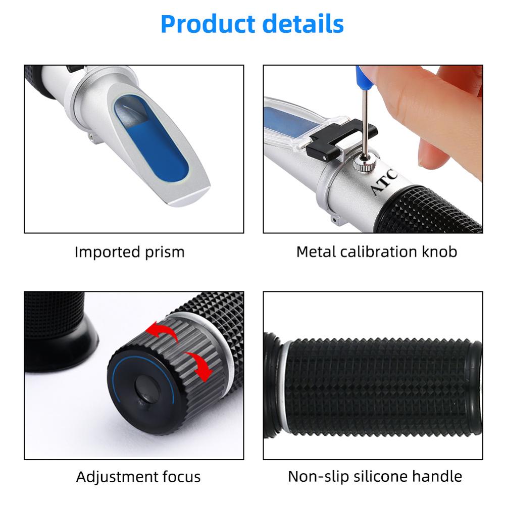 Handheld Brix & Salinity Meter - Refractometer Salinity recension och pris