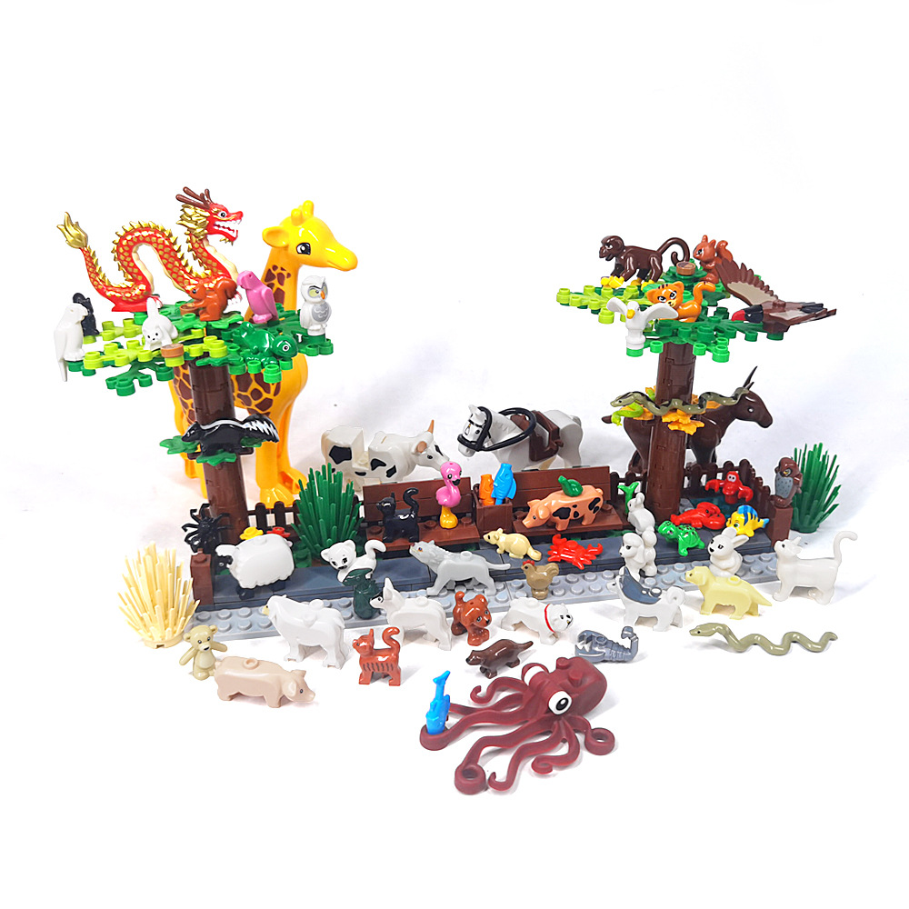 MOC 1PCS Printed Zoo Animals C - Marine Zoo recension och pris